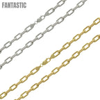 925 Sterling Silver Wide Oval Diamond Cut Paperclip Chain or Bracelet Fantastic NYC