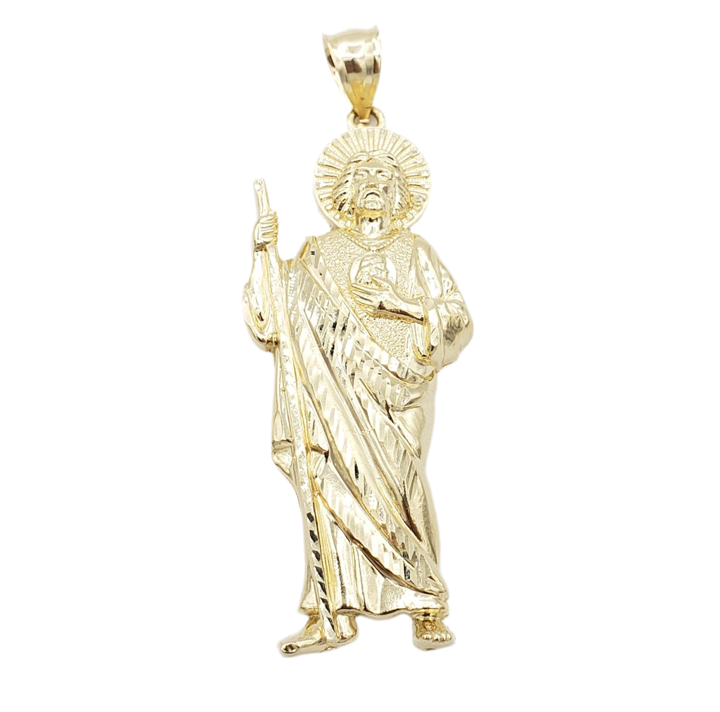 14K Gold- Saint Jude Pendant Fantastic Jewelry NYC