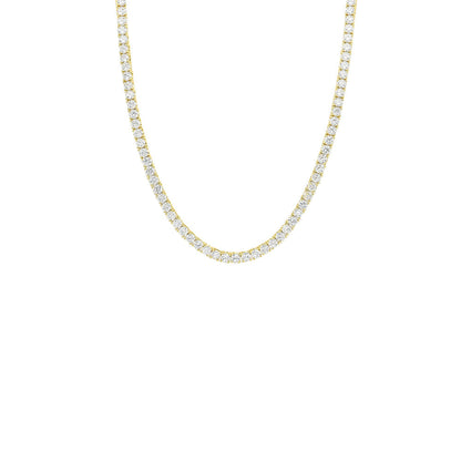 BRTC-28 Brass Tennis Chain 3mm Fantastic Jewelry NYC
