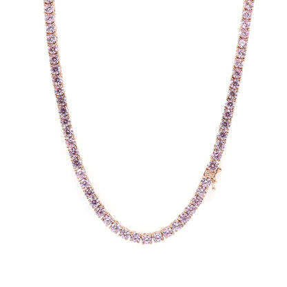BRTC-29 Brass Tennis Chain 4mm Fantastic Jewelry NYC