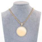 Create Your Signature Look with a Customizable 14K Gold Chain and Pendant Set