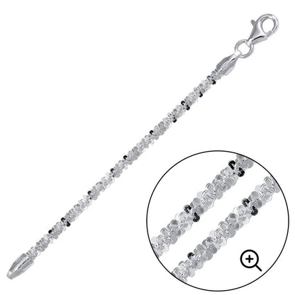 Roc 050 Sterling Silver Chain or Bracelet 2.8mm - CH514 SPI