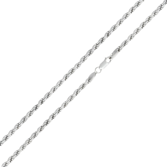 Silver Chain - Rope Chain 3.5 MM