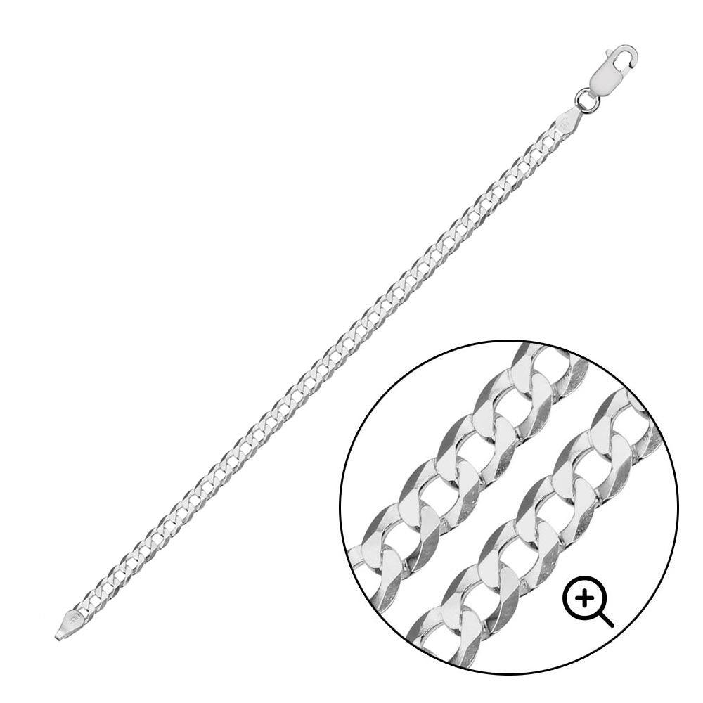 Curb 100 Chain or Bracelet 3.9mm - CH616 SPI