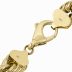 Cadena de oro macizo de 14K (Oro amarillo)