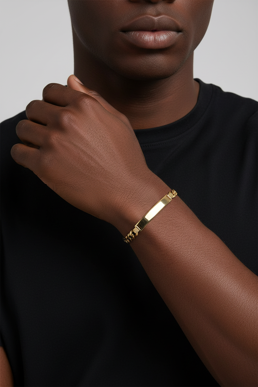 14K yellow gold Cuban Link bracelet Fantastic Jewelry NYC