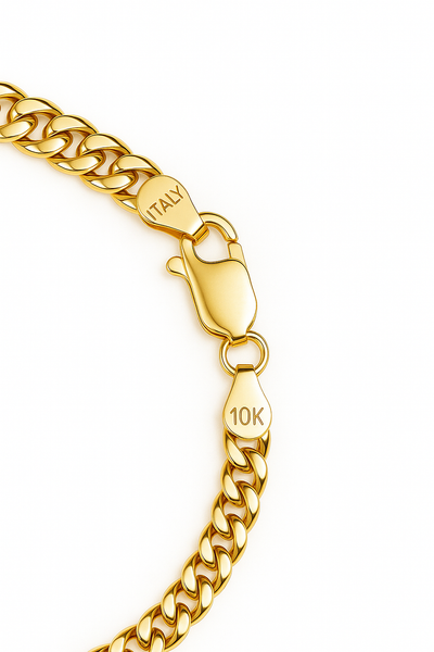 10k Hollow Gold Miami Cuban Bracelets (Curb)