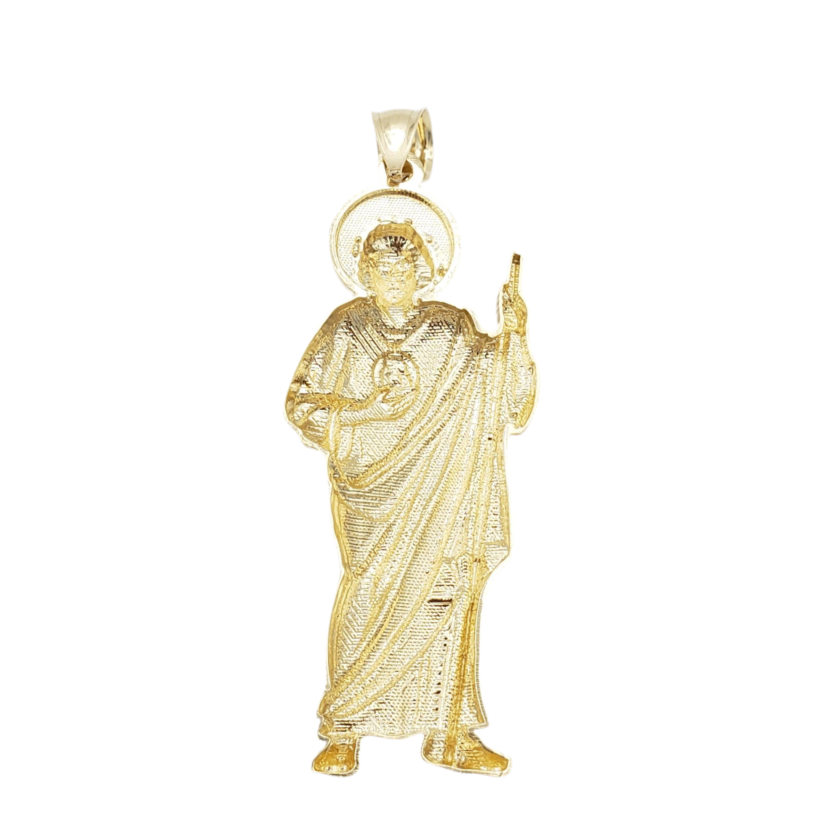 14K Gold- Saint Jude Pendant Fantastic Jewelry NYC