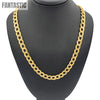 Gold Chain - Hollow - Cuban Link Chain 10K/14K Gold