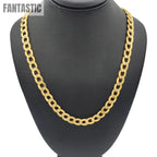 Gold Chain - Hollow - Cuban Link Chain 10K/14K Gold - Fantastic Jewelry NYC LLC