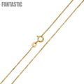 Gold Plated 925 Sterling Silver 8 Sided Snake DC 025 Chain 0.8mm - CH381 GP
