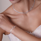 High Polished 925 Sterling Silver Cuban With Circle Design Chain or Bracelet - CH42 SL Fantastic NYC