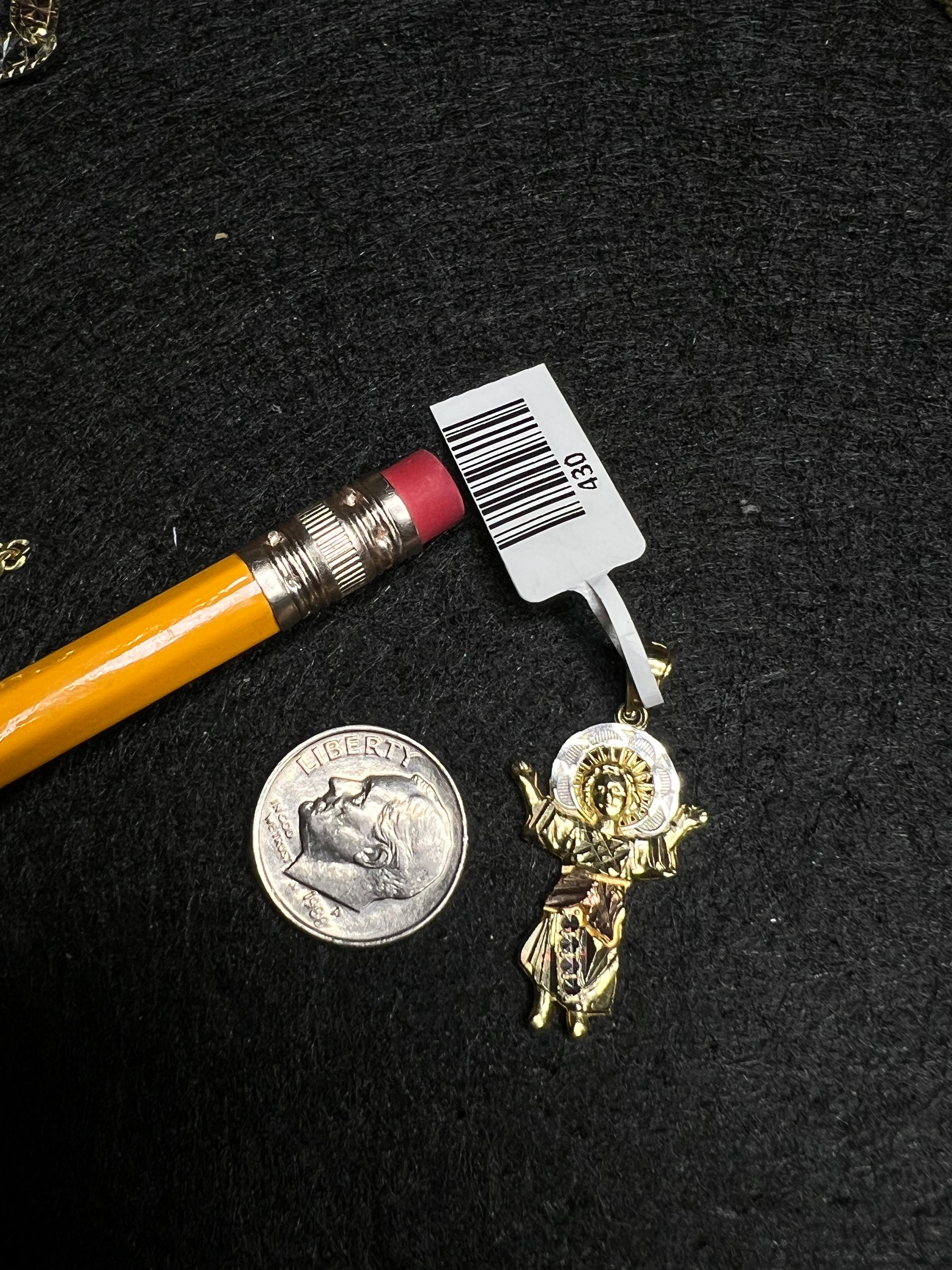 14K Gold- Divino Niño Pendant small