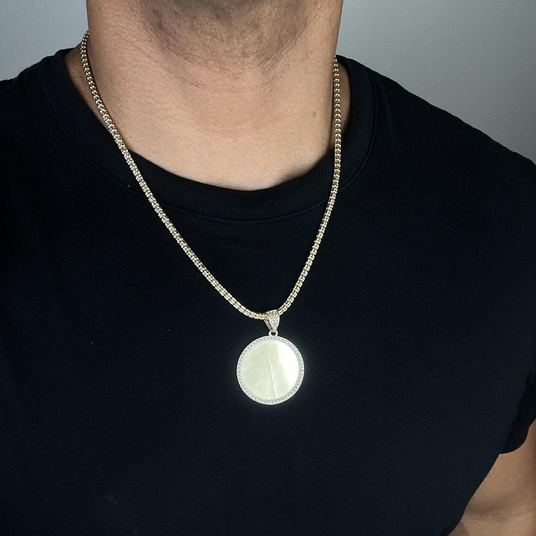 Show Your Loved Ones How Much You Care with a 14K Yellow Gold  Picture Pendant Necklace Fantastic Jewelry NYC