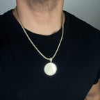 Show Your Loved Ones How Much You Care with a 14K Yellow Gold  Picture Pendant Necklace Fantastic Jewelry NYC