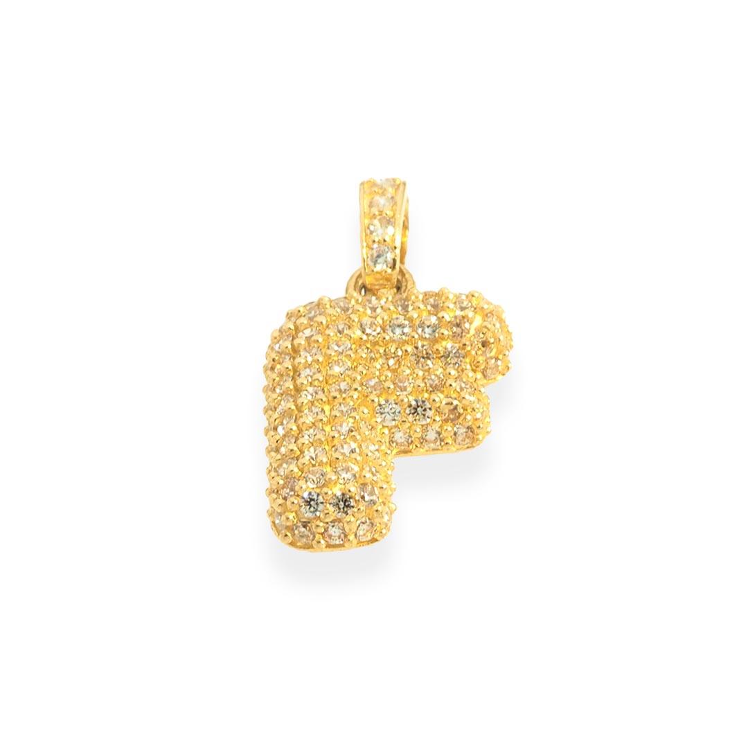 Letter "F" Pendant