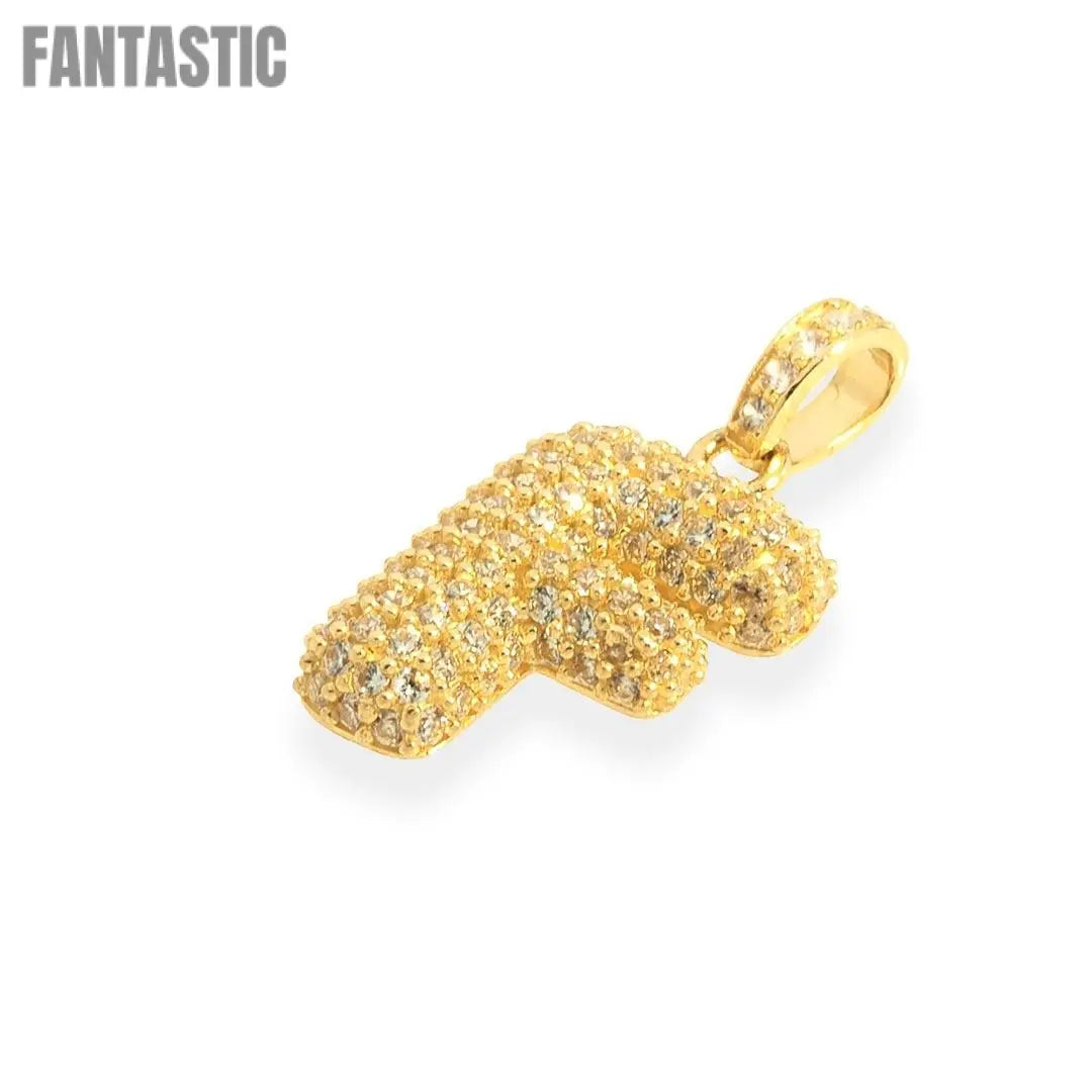 Letter "F" Pendant