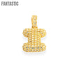Letter 'I' Pendant in 14K Gold with CZ - Shop Now!