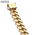 14K/10k Genuine Italian Gold Miami Cuban Link Chain – 5mm to 13mm - Fantastic Jewelry NYC LLC