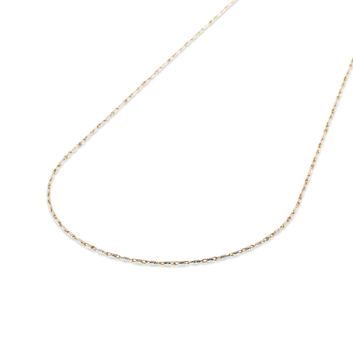 Singapore  link Chain | 14K Gold Fantastic Jewelry NYC