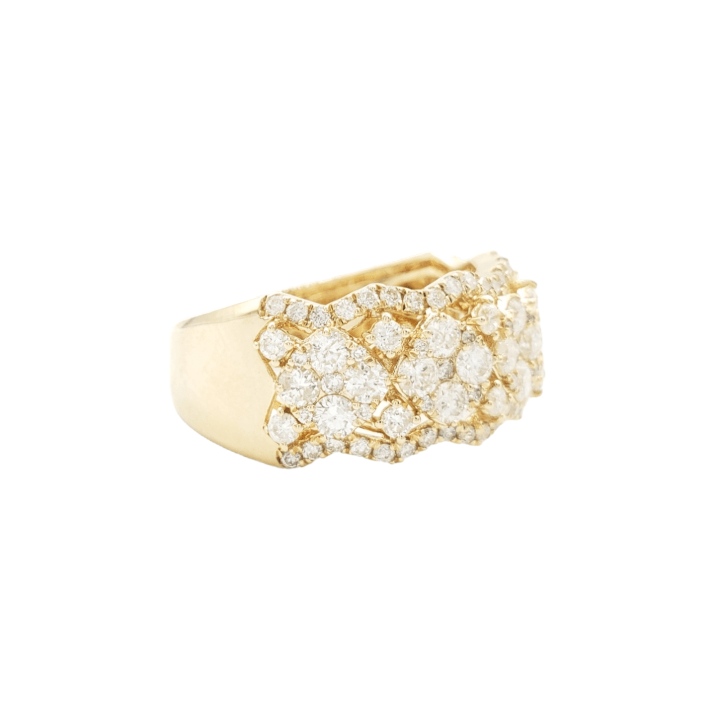 14k Diamond Ring With 2.45 Carats Of Diamonds #14191 Fantastic Jewelry NYC