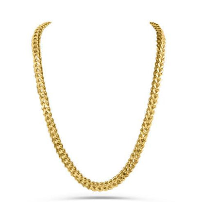 10K Gold- Solid Franco Chain (Yellow Gold)