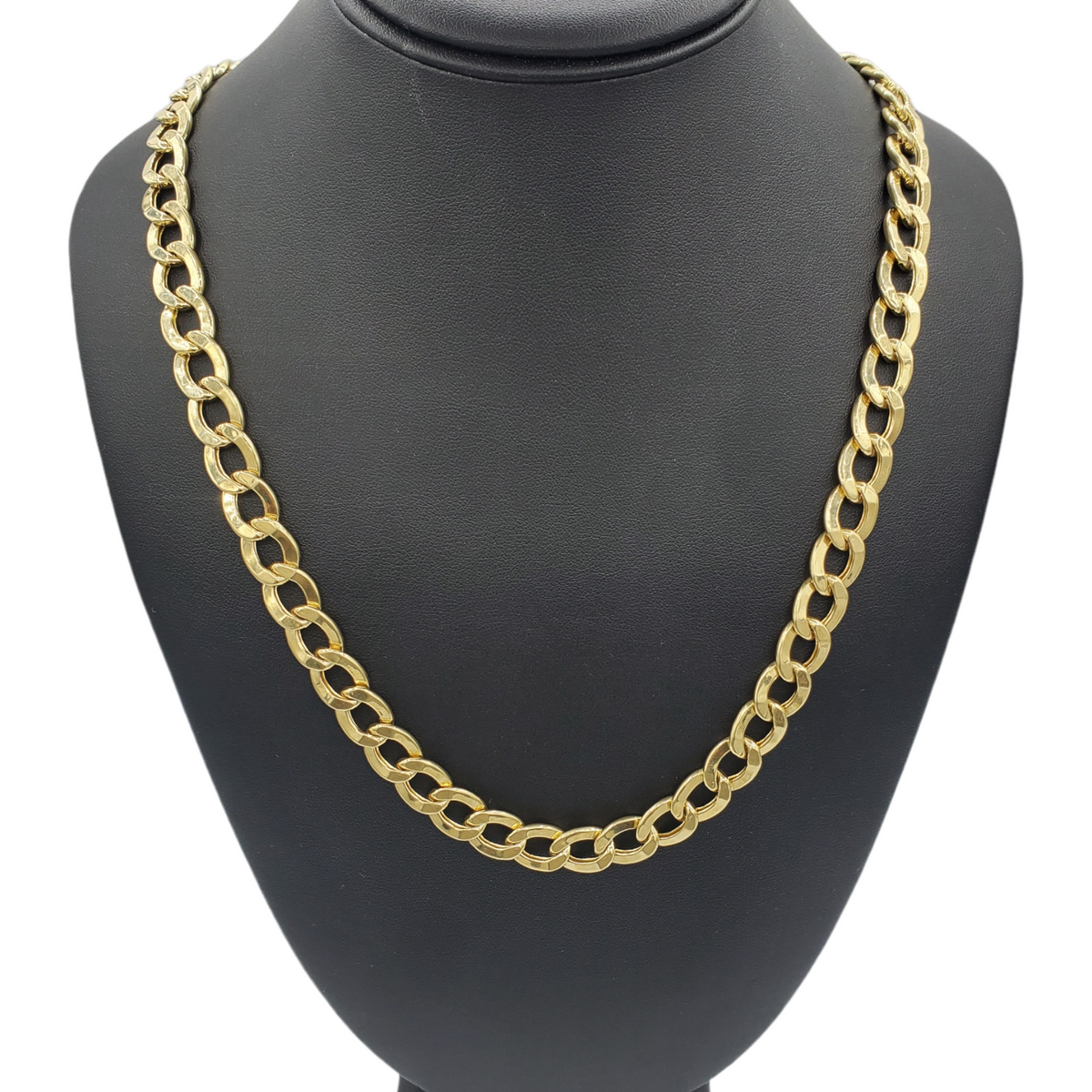 14K Gold- Hollow Cuban Link (Curb Cuban) Chain Fantastic NYC