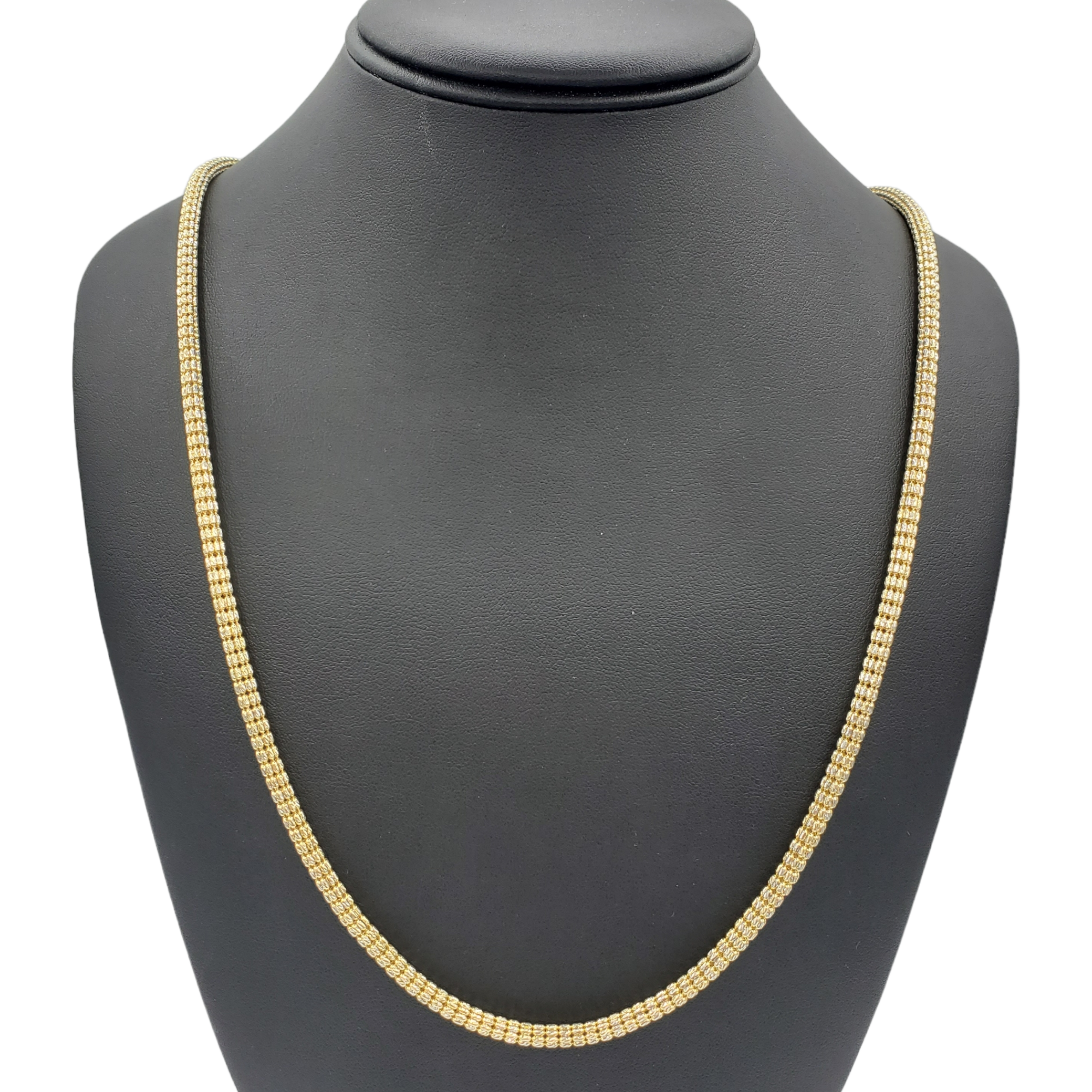 10K Gold- Ice Chain (Yellow Gold) is Fantastic NYC