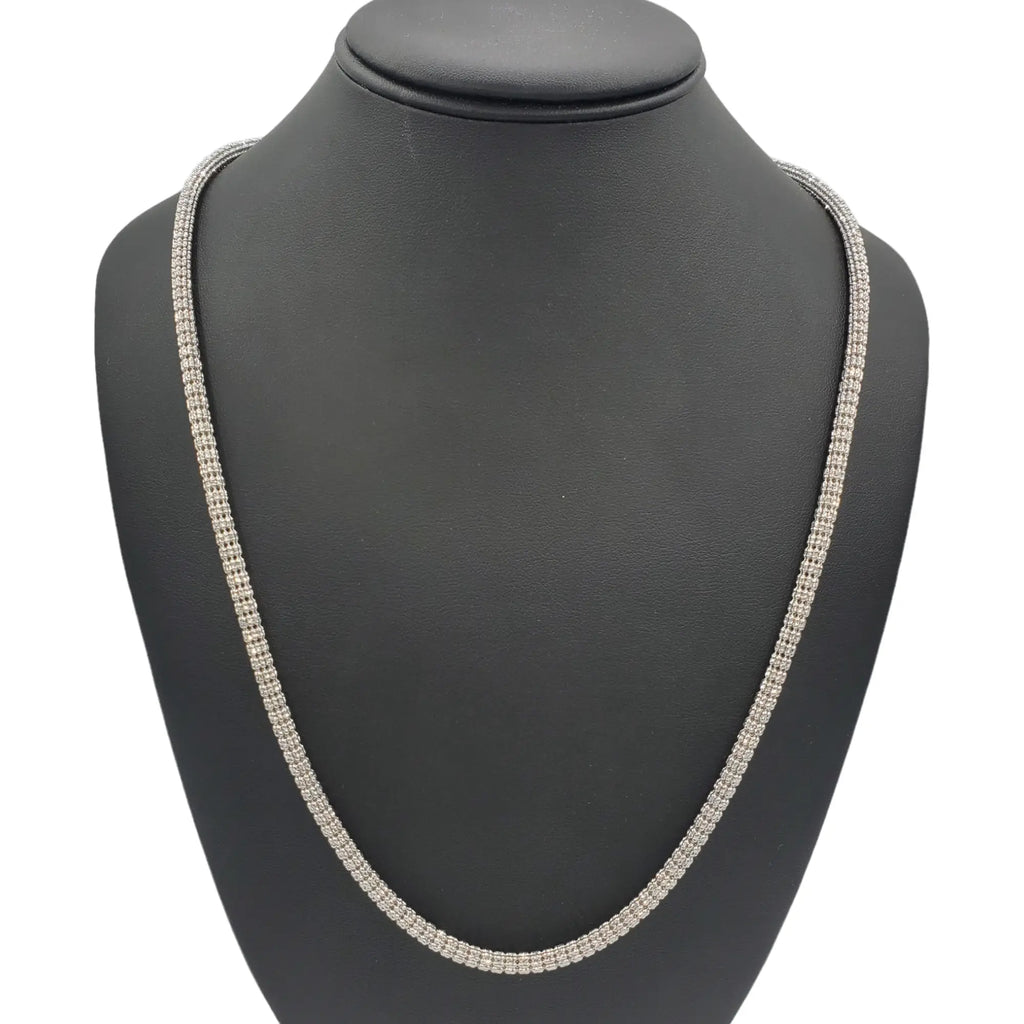 14K Gold- Ice Chain (White Gold)