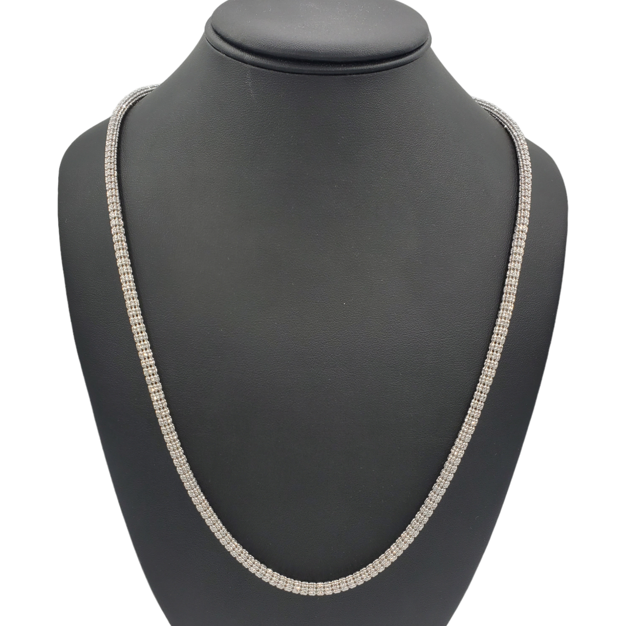 14K Gold- Ice Chain (White Gold) Fantastic NYC