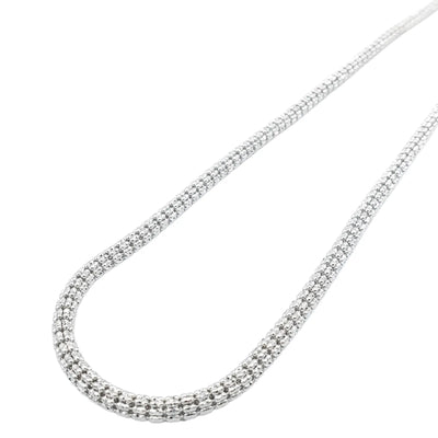 14K Gold- Ice Chain (White Gold)