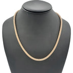 14K Gold- Ice Chain (Rose Gold)