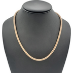 10K Gold- Ice Chain (Rose Gold) Fantastic NYC