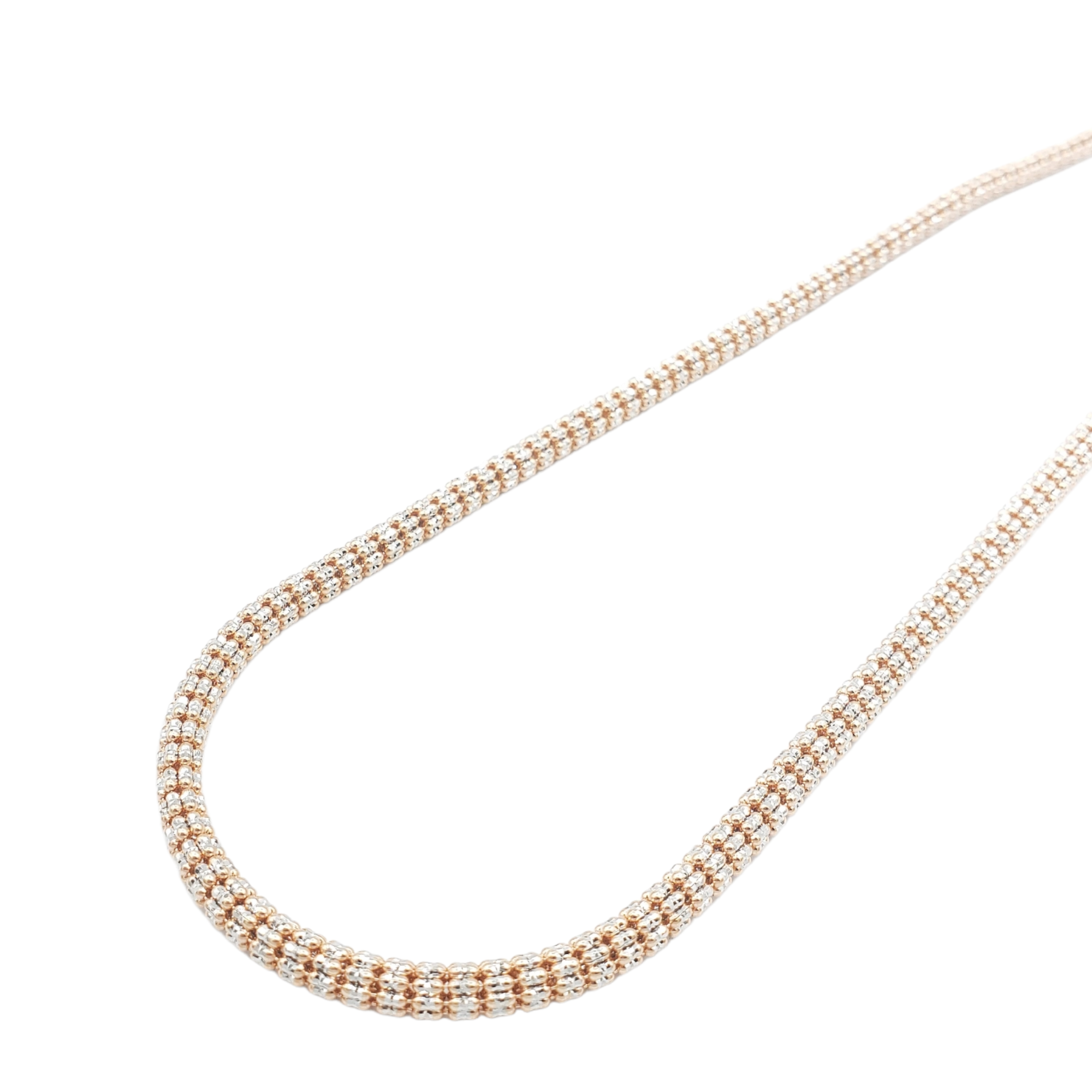 10K Gold- Ice Chain (Rose Gold) Fantastic NYC