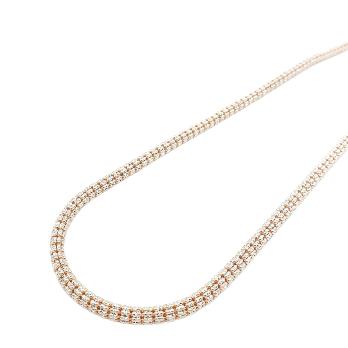 14K Gold- Ice Chain (Rose Gold)