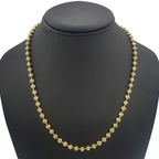 10K Gold- Moon Cut Chain Fantastic NYC