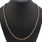 14K Gold- Moon Cut Chain (Rose Gold) Fantastic NYC