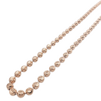 14K Gold- Moon Cut Chain (Rose Gold) Fantastic NYC