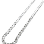 10K Gold- Solid Franco Chain (White Gold) Fantastic NYC