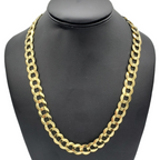 10K Yellow Gold- Solid Cuban Link (Curb Cuban) Chain Fantastic NYC