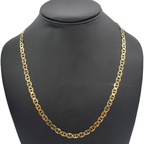 14K Gold- Solid Mariner Chain Fantastic NYC
