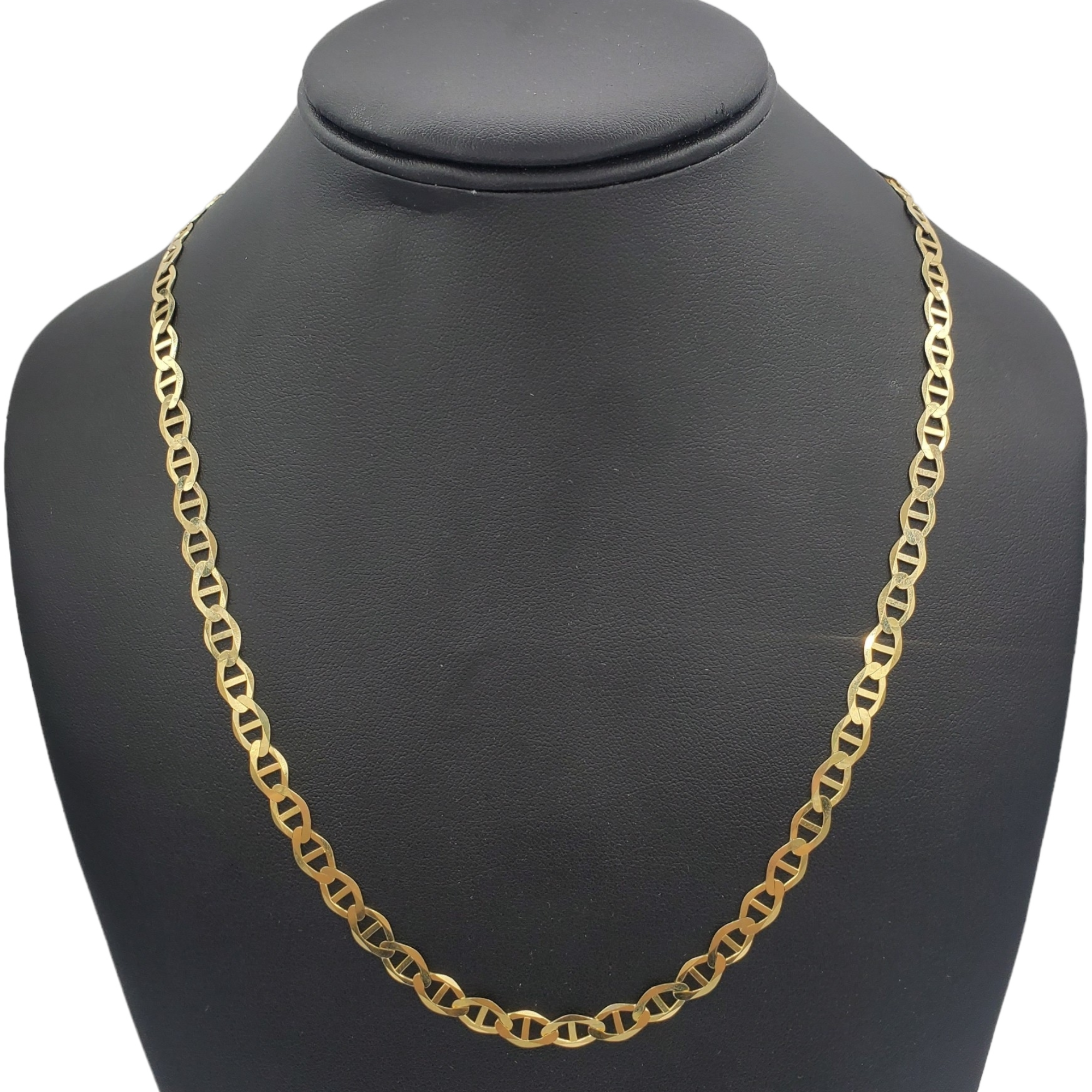 10K Gold- Solid Mariner Chain Fantastic NYC