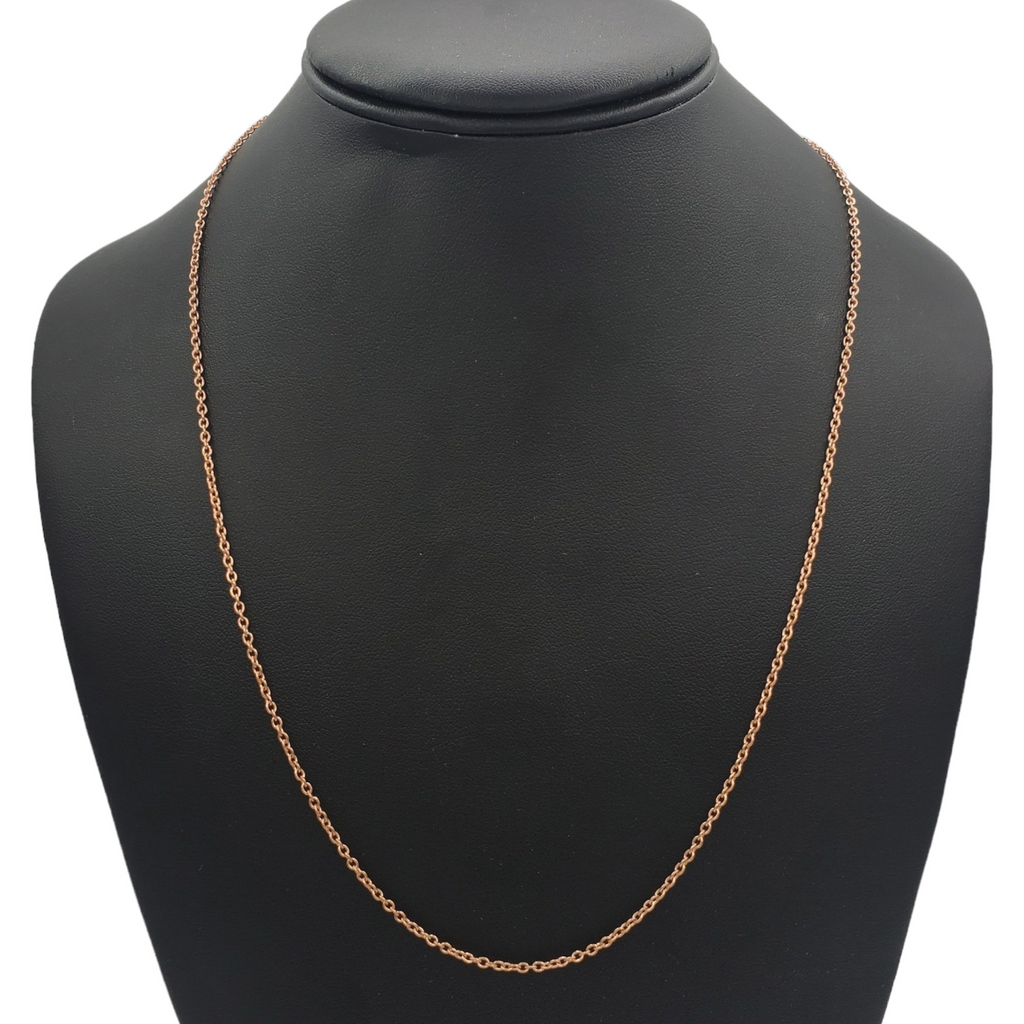 14K Gold- Rolo Chain (Rose Gold) Fantastic NYC