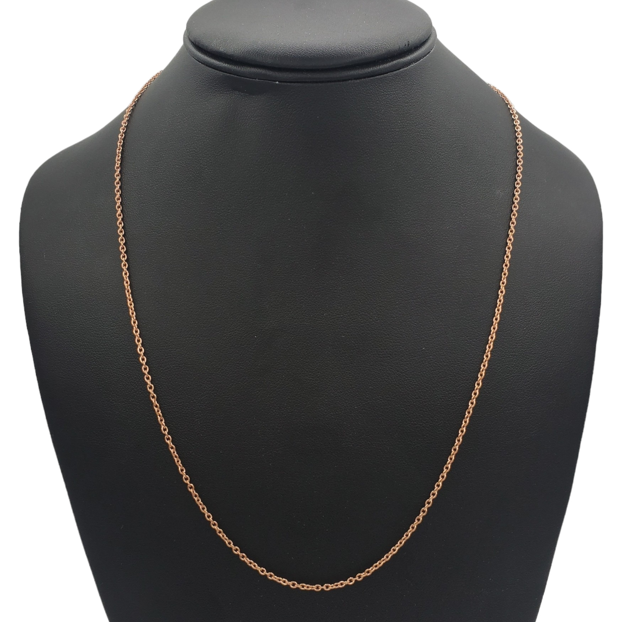 14K Gold- Rolo Chain (Rose Gold) Fantastic NYC