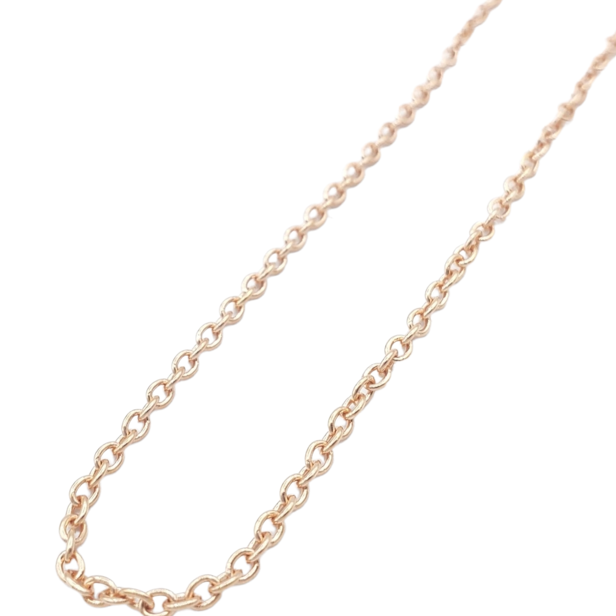 14K Gold- Rolo Chain (Rose Gold) Fantastic NYC