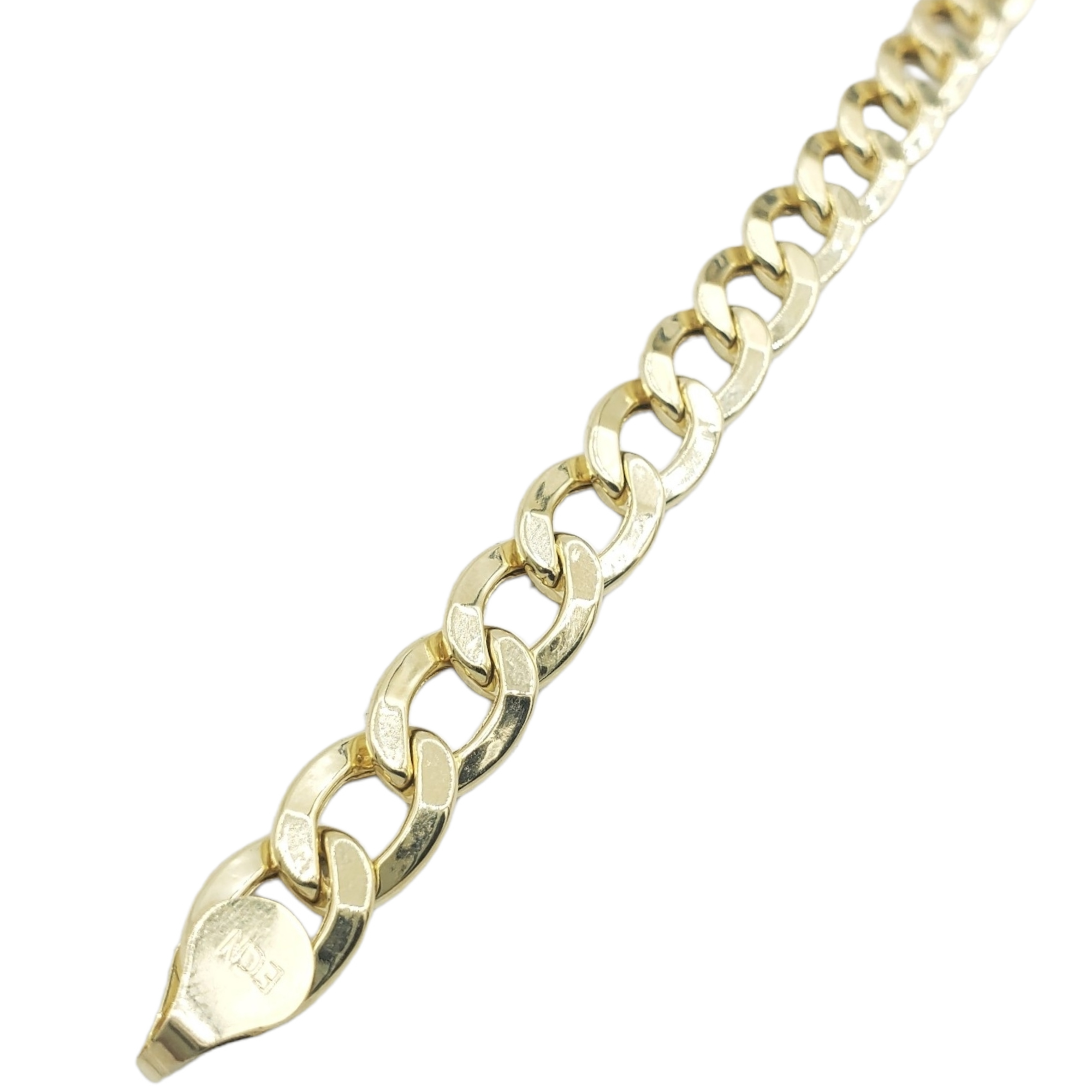 10k Hollow Gold Cuban Bracelets Fantastic NYC