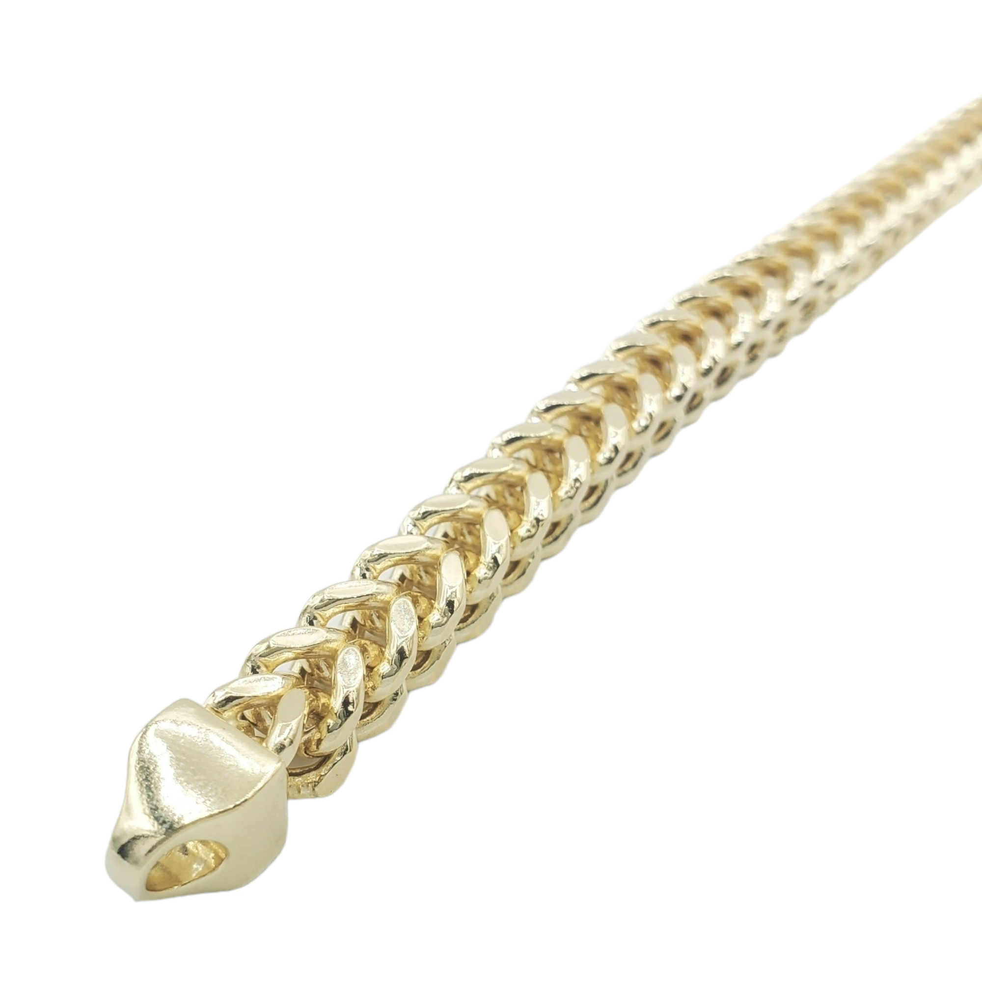 10k Hollow Gold Franco Bracelets Fantastic NYC