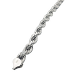 10K White Gold- Solid Rope Bracelets Fantastic NYC