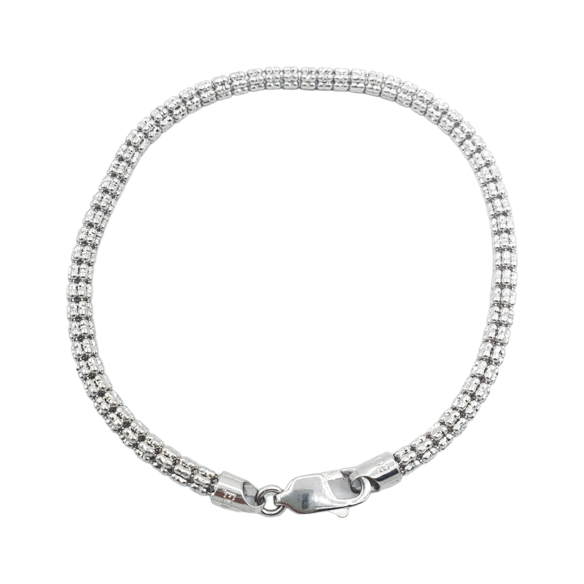 10K White Gold- Ice Bracelet Fantastic NYC