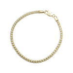 10K Yellow Gold- Ice Bracelet